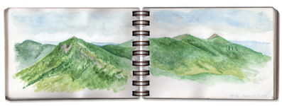landscape sketchbook